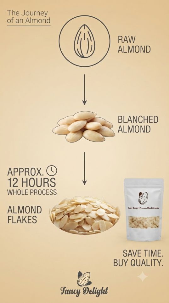 Almond Flakes detail