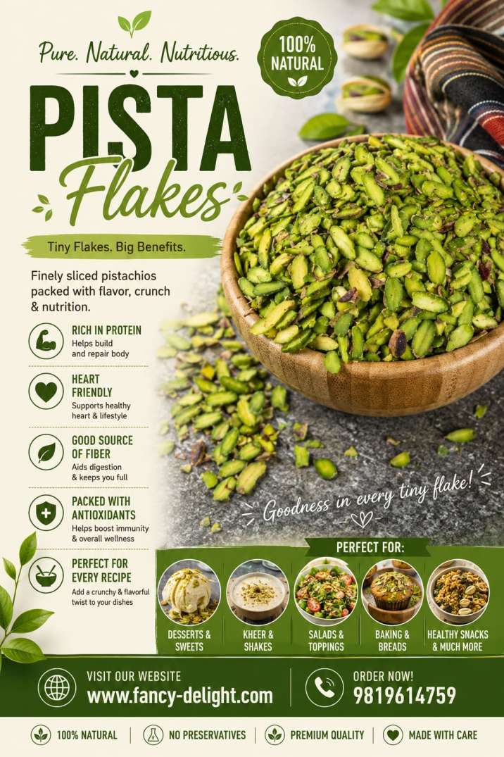 Pista flakes detail