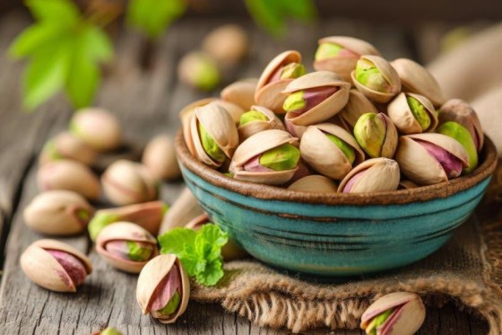 Salted Iranian pistachios